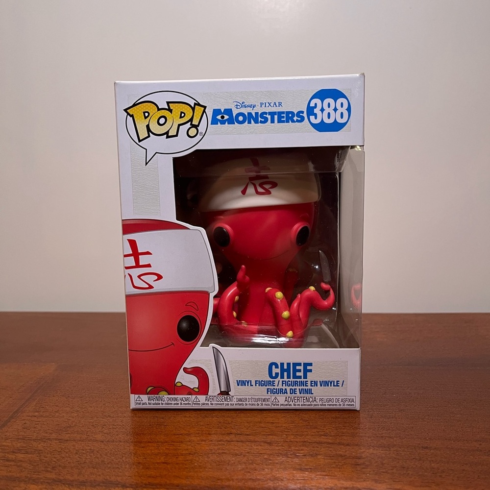 Disney Monsters Inc Chef Funko Pop